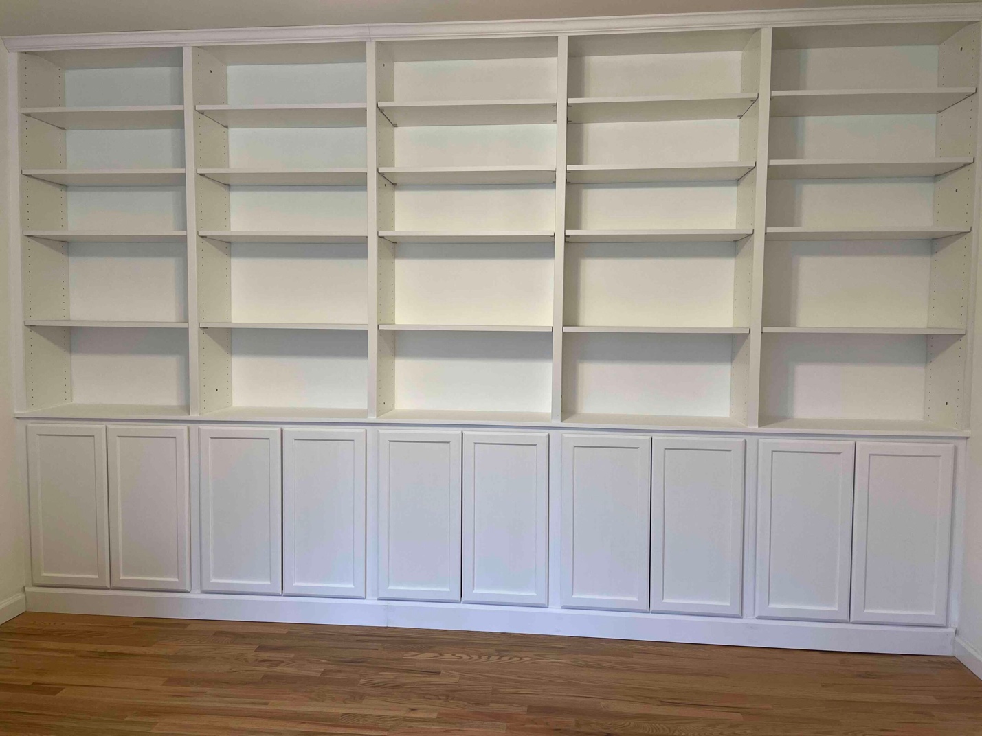 New DIY Home Office Makeover: Custom Bookcase Build (Pt.2)