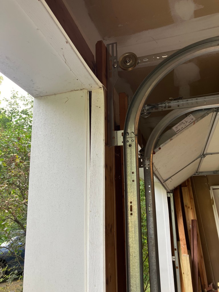 Damaged Garage Door