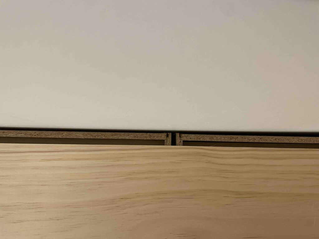 Countertop not wide enough