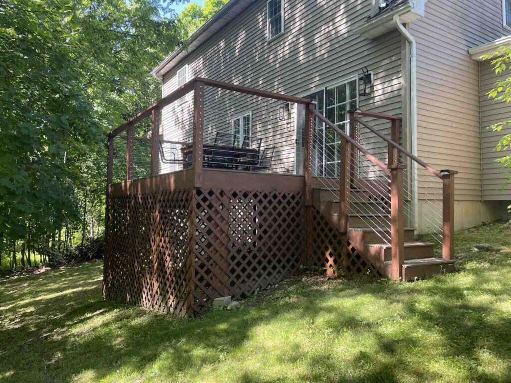 Home Deck Completed