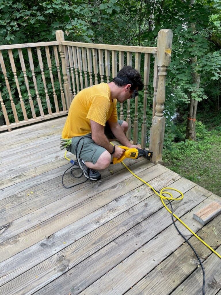 Deck Recipricating Saw