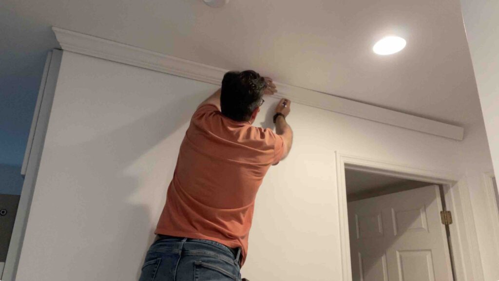 Marking Bottom caulking line2
