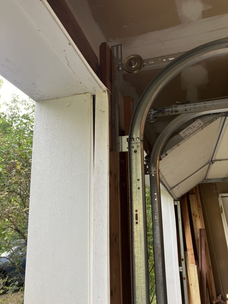 Garage Framing Damage