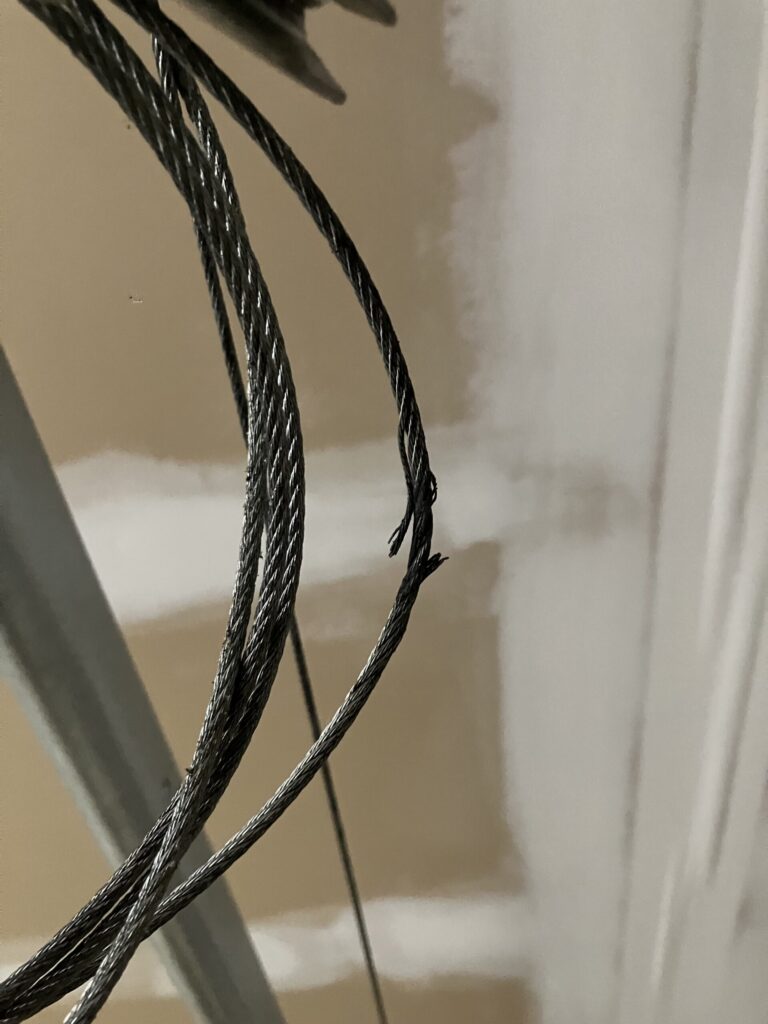 Garage Frayed Wire