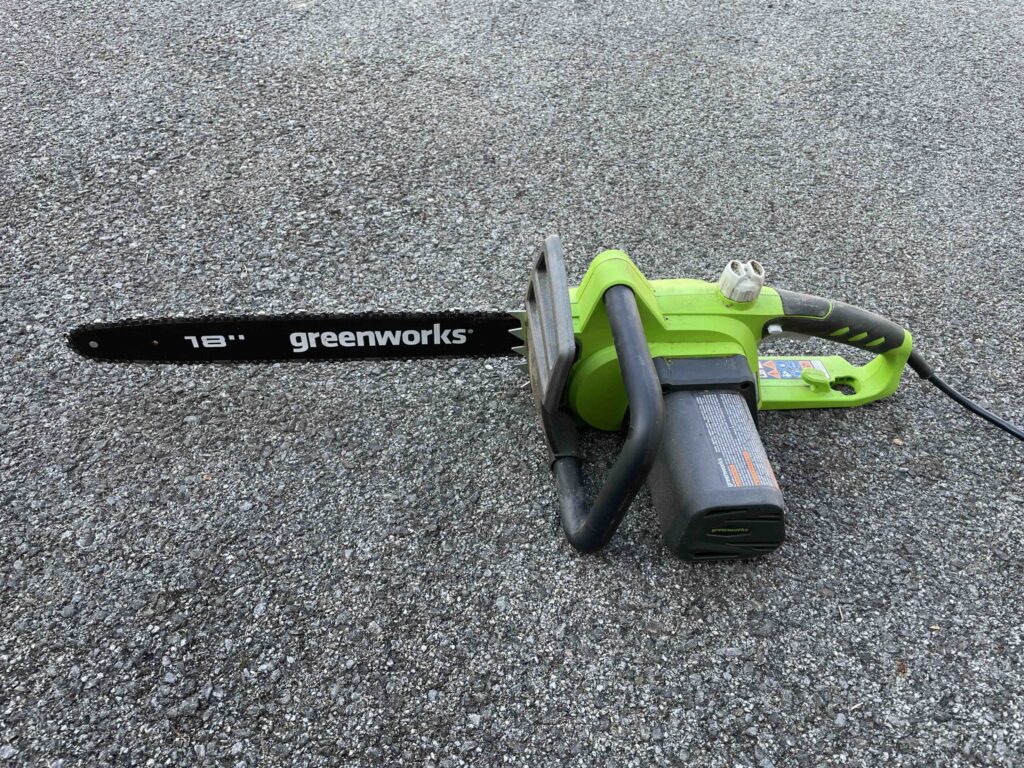 Greenworks Chainsaw2