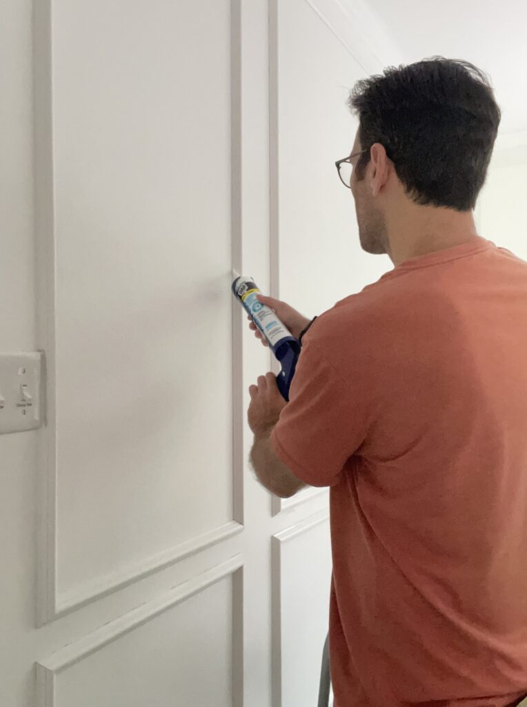 Caulking Wainscoting