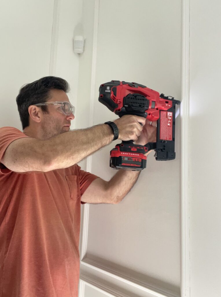 Nailing Wainscoting