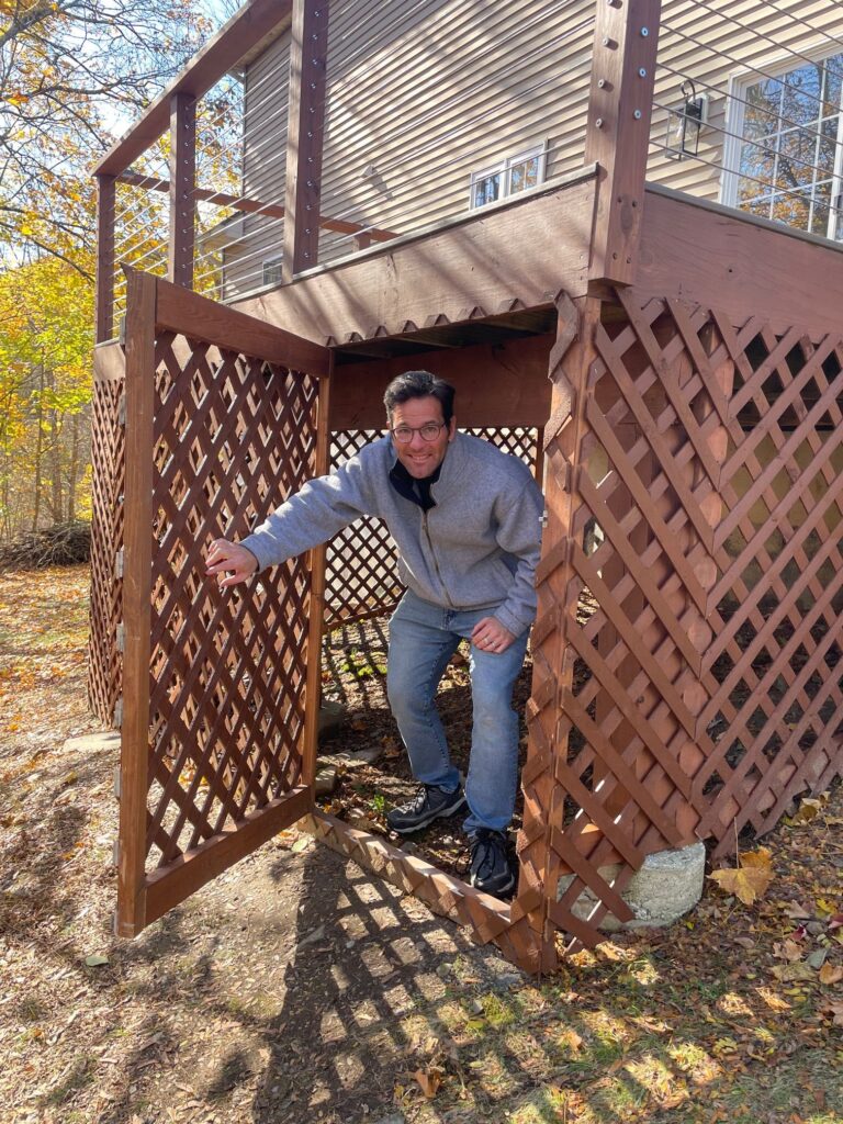 Lattice Door