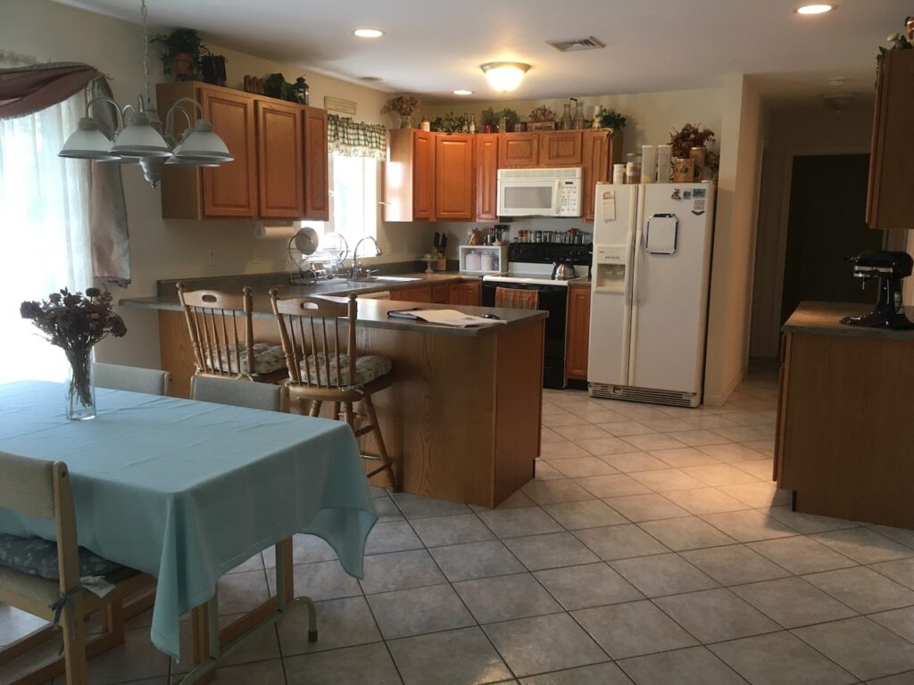 Kitchen Before