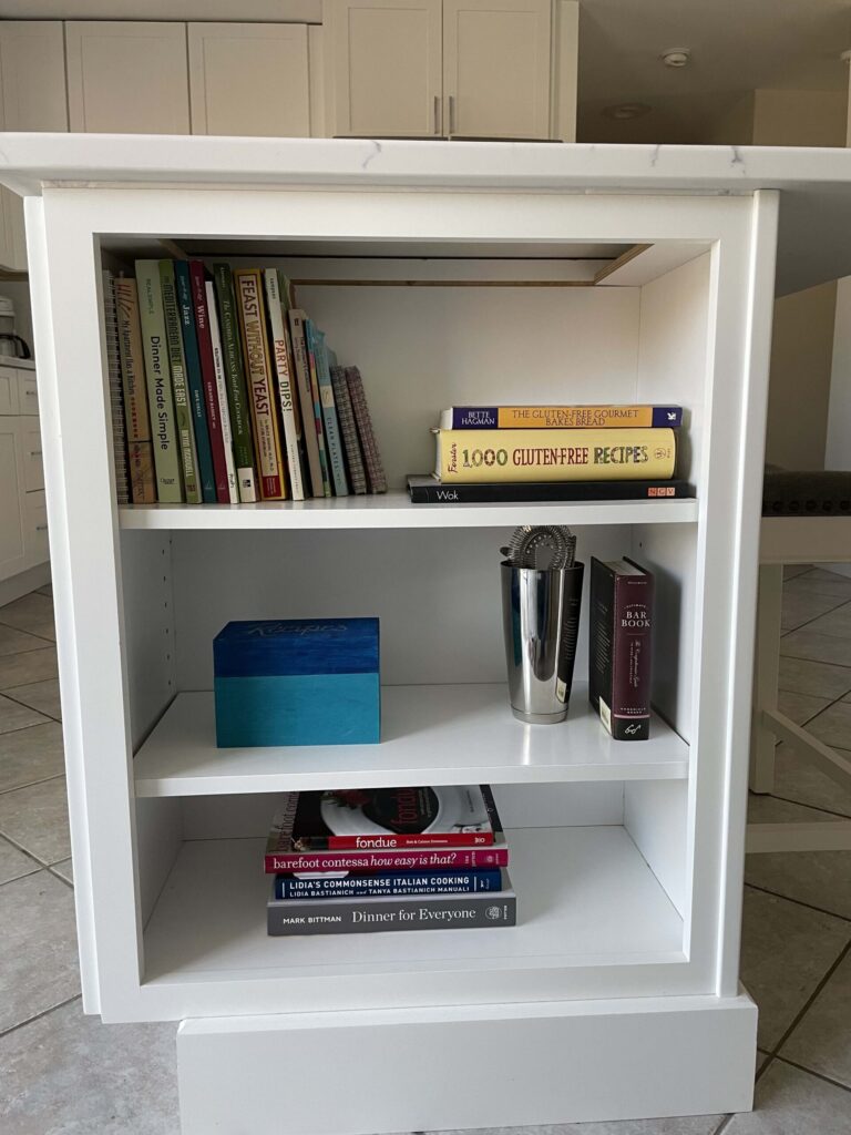 Kitchen Recipe Cabinet