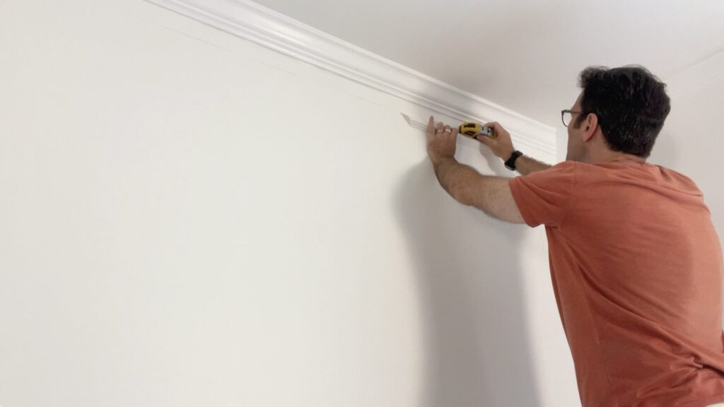 Leveling first section