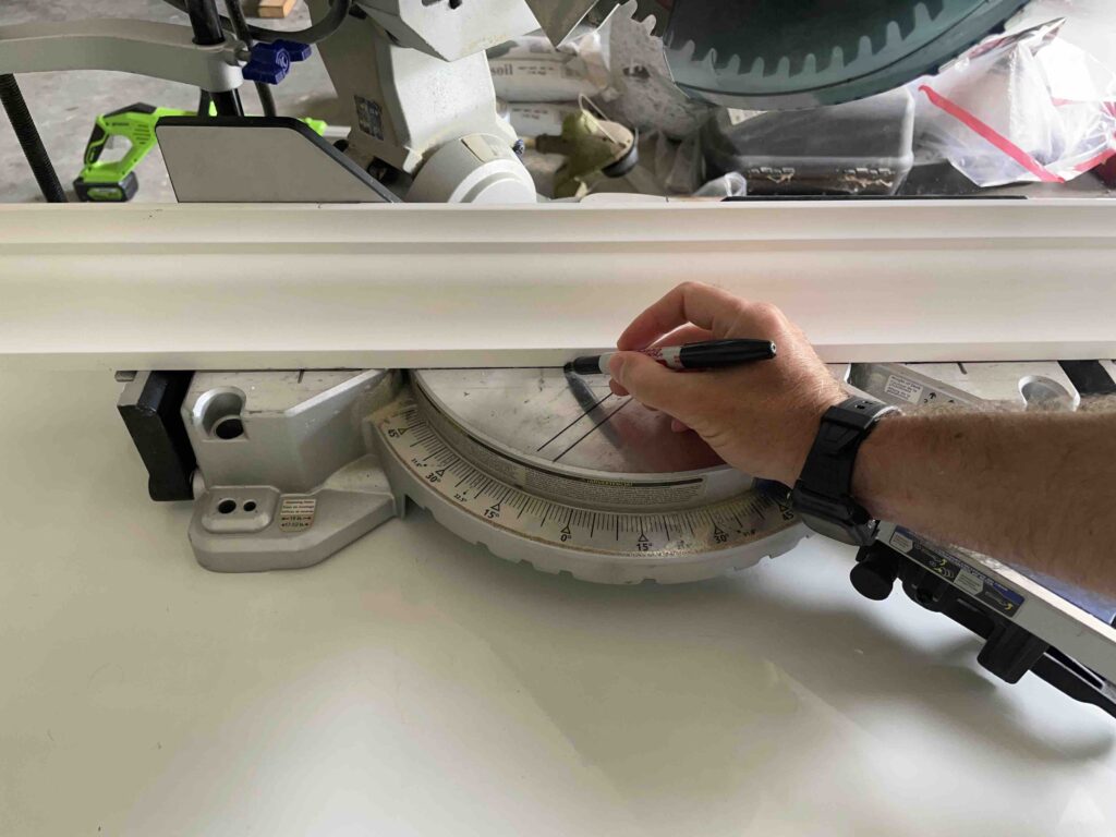 Marking the miter saw right3