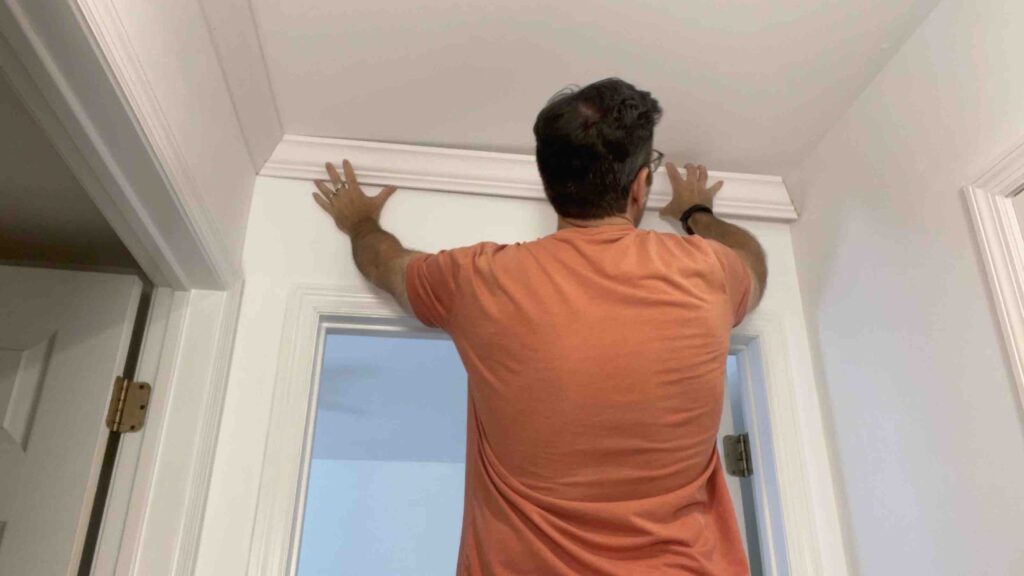 Fitting second molding section