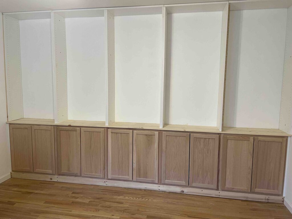 Panels installed