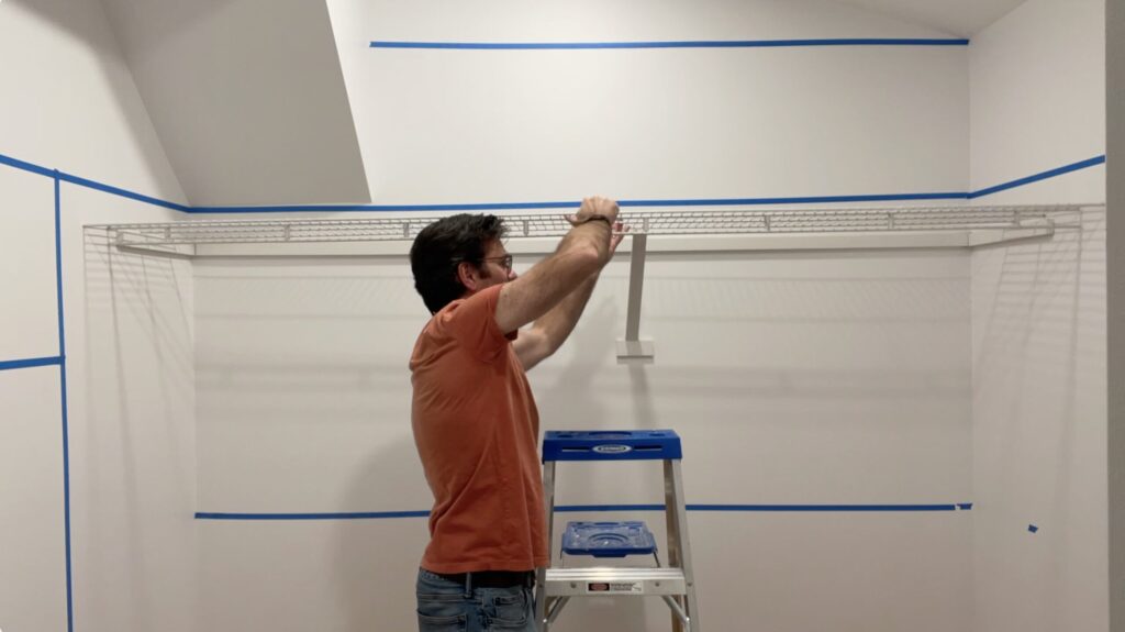 Removing Closet Shelf