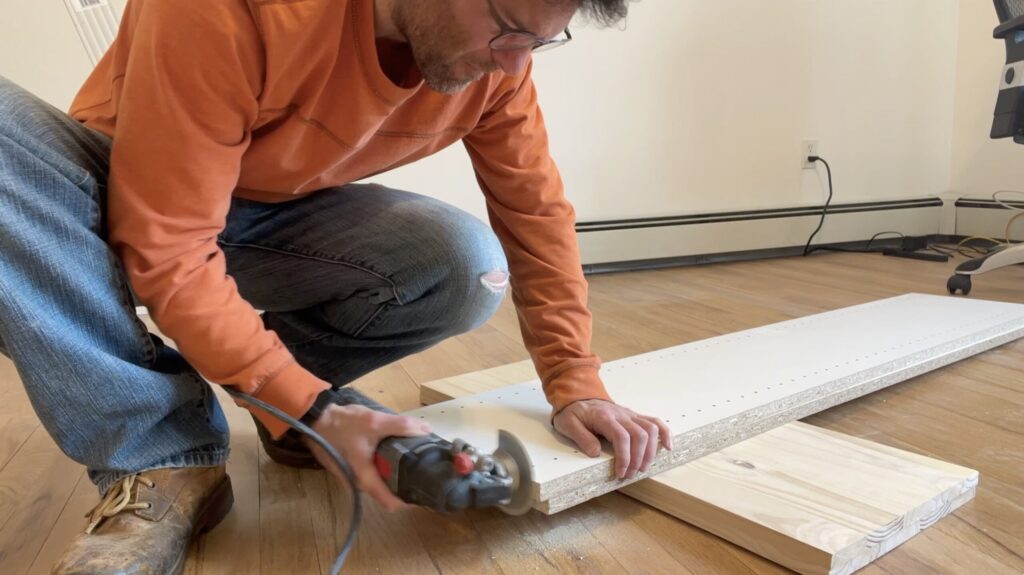 Trimming Melamine Panel