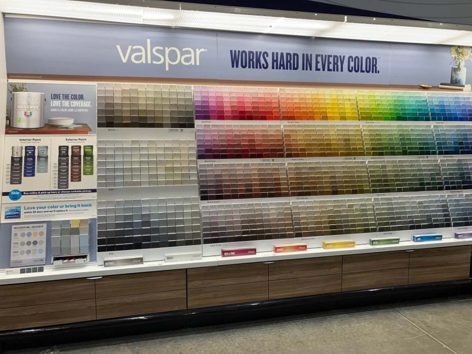 Valspar Selection Wall