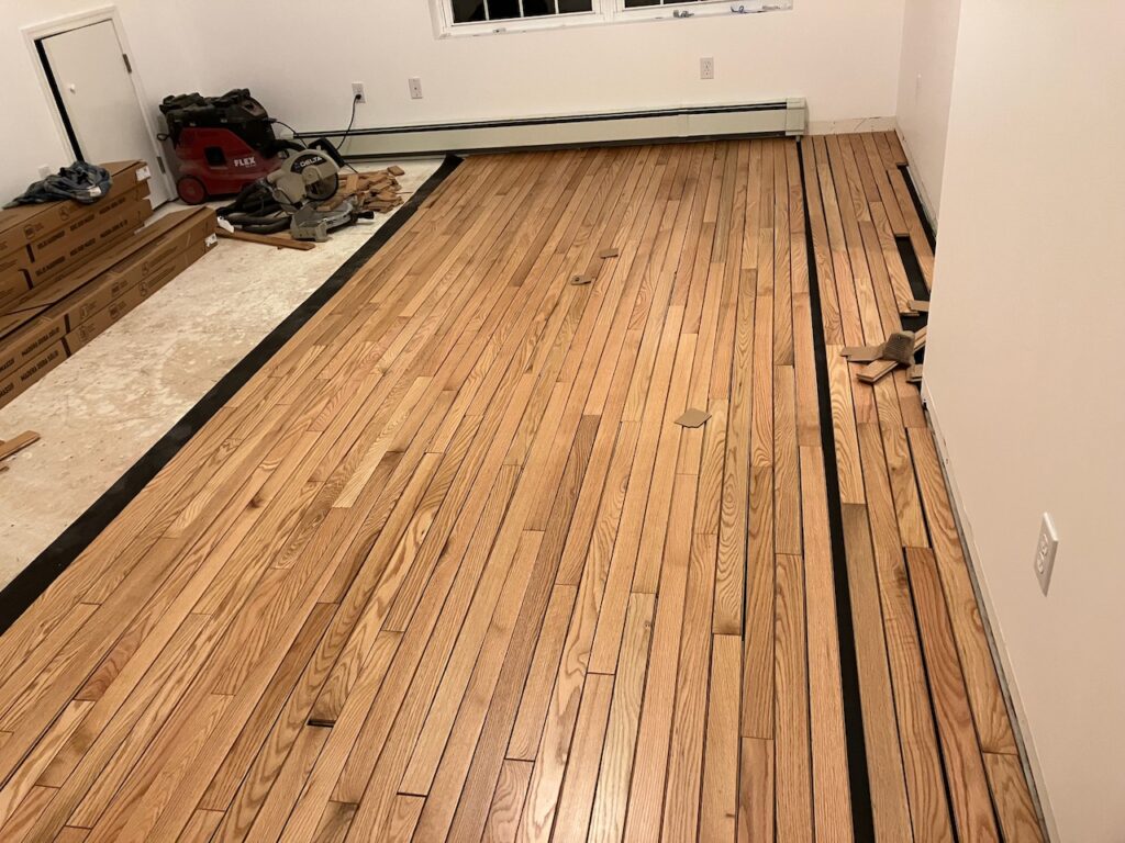 Wood Floors Install
