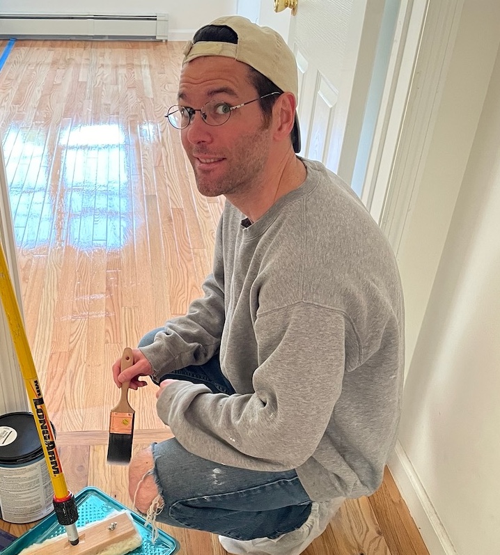 Working On Floor